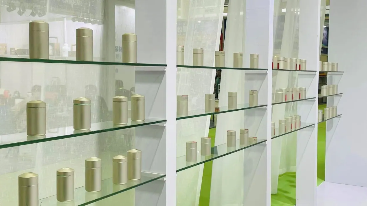 PPK custom tea packaging display
