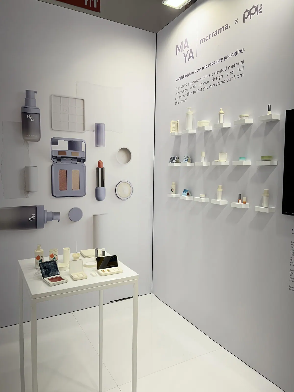 MAYA series at Cosmoprof Bologna